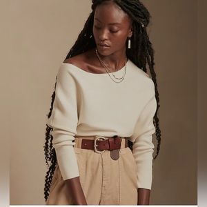 Banana Republic Off-The-Shoulder Sweater. NWOT. Size Small